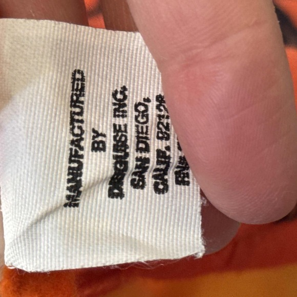 Vintage 90's Tigger Baby Sleeper Costume Disney Pooh Size 1 (12 months) With Hat - Picture 9 of 9